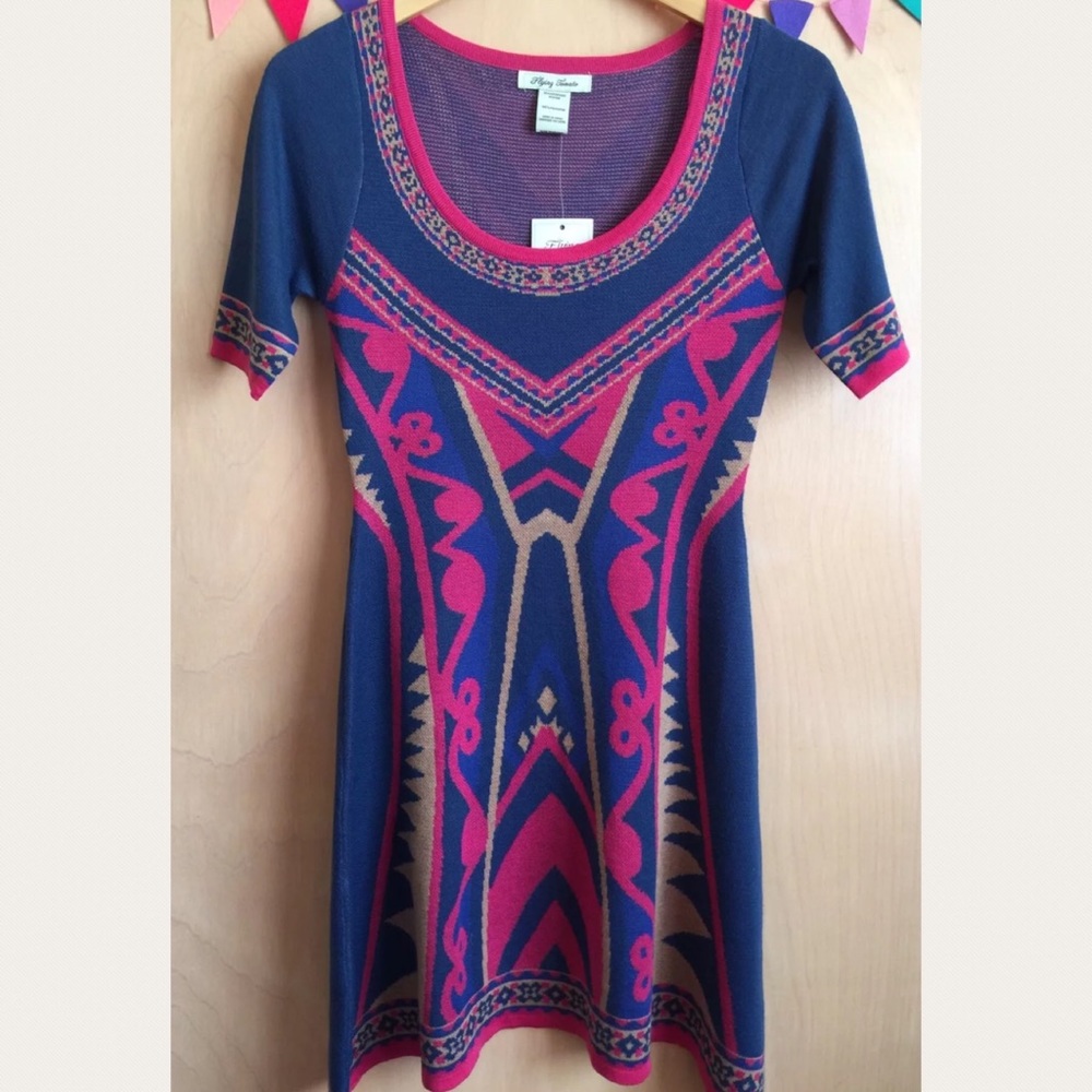 SALE!! Flying Tomato Aztec Sweater Dress